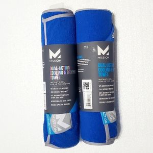 Mission Cooling Duo Max Towel Dual Sided Towel.